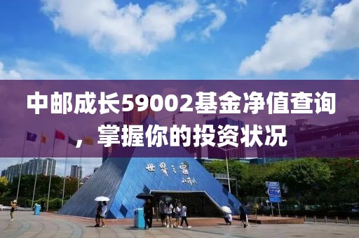 中邮成长59002基金净值查询，掌握你的投资状况