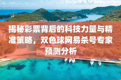 揭秘彩票背后的科技力量与精准策略，双色球网易杀号专家预测分析