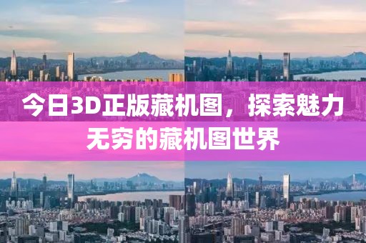 今日3D正版藏机图，探索魅力无穷的藏机图世界