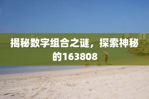 揭秘数字组合之谜，探索神秘的163808