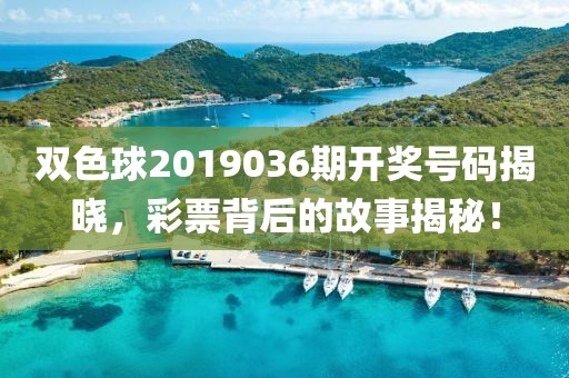 双色球2019036期开奖号码揭晓，彩票背后的故事揭秘！
