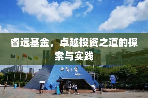 睿远基金，卓越投资之道的探索与实践