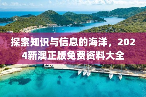 探索知识与信息的海洋，2024新澳正版免费资料大全