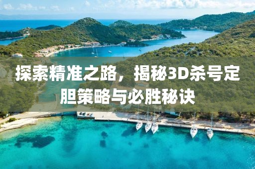探索精准之路，揭秘3D杀号定胆策略与必胜秘诀