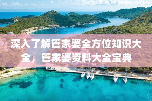 深入了解管家婆全方位知识大全，管家婆资料大全宝典