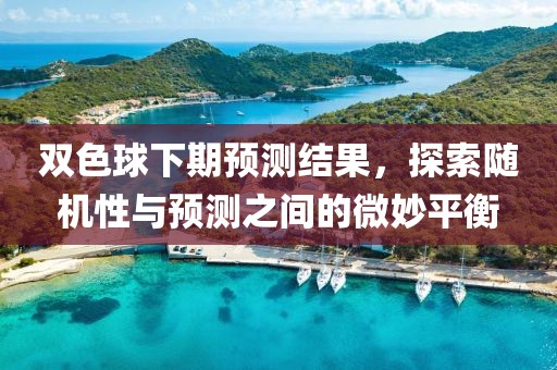双色球下期预测结果，探索随机性与预测之间的微妙平衡