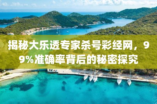 揭秘大乐透专家杀号彩经网，99%准确率背后的秘密探究