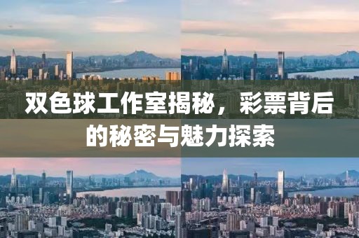 双色球工作室揭秘，彩票背后的秘密与魅力探索