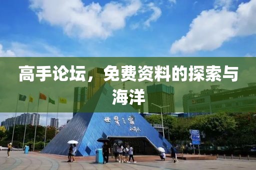 高手论坛，免费资料的探索与海洋