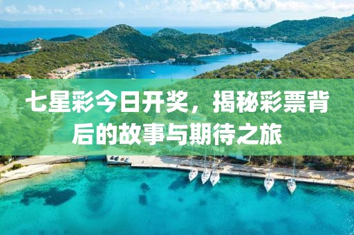 七星彩今日开奖，揭秘彩票背后的故事与期待之旅
