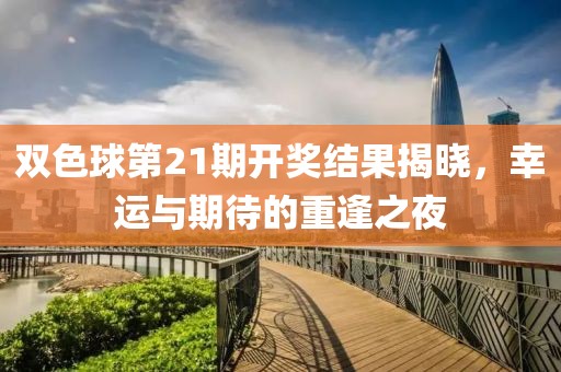 双色球第21期开奖结果揭晓，幸运与期待的重逢之夜