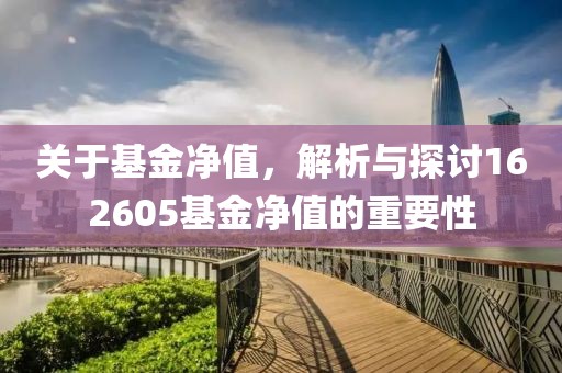关于基金净值，解析与探讨162605基金净值的重要性