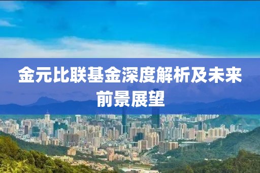 金元比联基金深度解析及未来前景展望