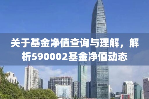 关于基金净值查询与理解，解析590002基金净值动态