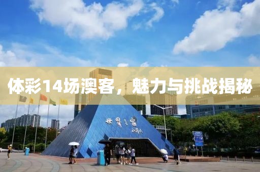 体彩14场澳客，魅力与挑战揭秘