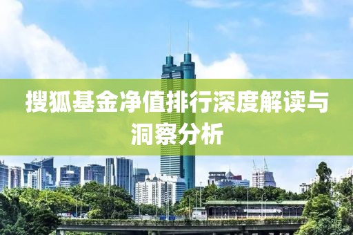 搜狐基金净值排行深度解读与洞察分析