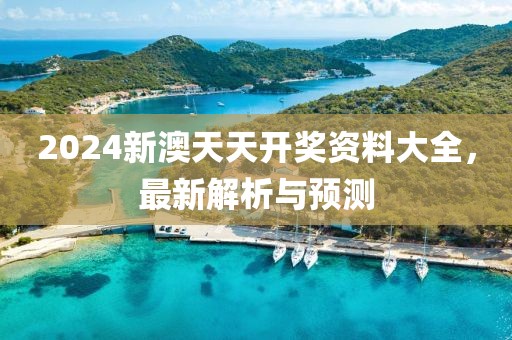 2024新澳天天开奖资料大全，最新解析与预测