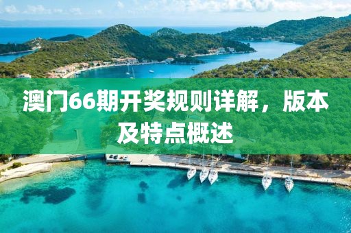 澳门66期开奖规则详解，版本及特点概述