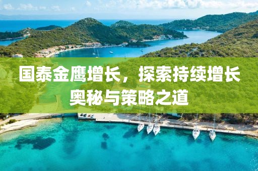 国泰金鹰增长，探索持续增长奥秘与策略之道