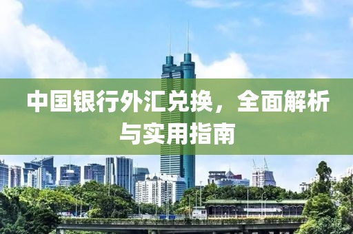 中国银行外汇兑换，全面解析与实用指南