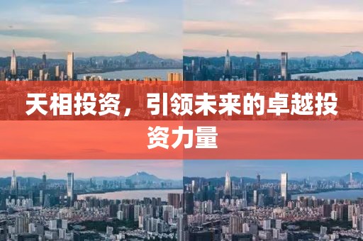 天相投资，引领未来的卓越投资力量